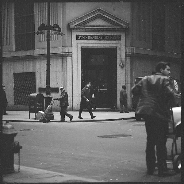 [489 Views and Studies of Brown Brothers Harriman & Company Bankers, Their Offices, and Employees at Work, and Related Views of Partners' Residences, Commissioned by Doubleday & Company for "Partners in Banking", Published 1968], Walker Evans (American, St. Louis, Missouri 1903–1975 New Haven, Connecticut), Film negative
