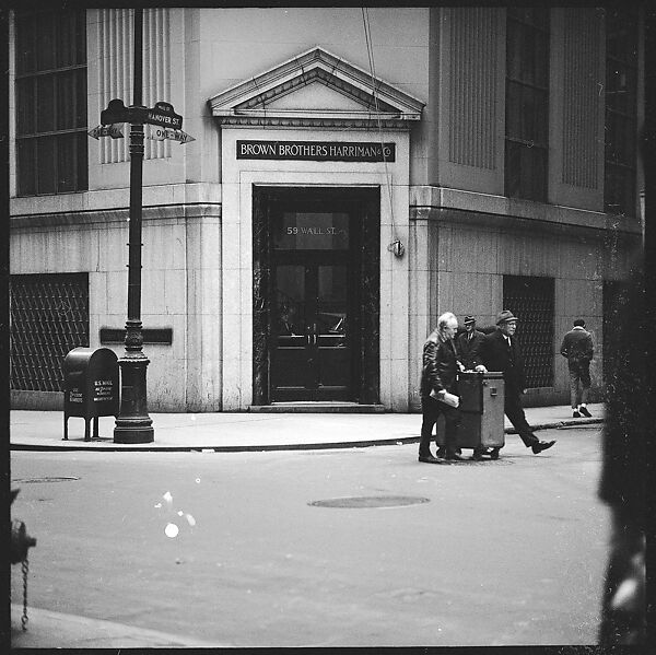 [489 Views and Studies of Brown Brothers Harriman & Company Bankers, Their Offices, and Employees at Work, and Related Views of Partners' Residences, Commissioned by Doubleday & Company for "Partners in Banking", Published 1968], Walker Evans (American, St. Louis, Missouri 1903–1975 New Haven, Connecticut), Film negative