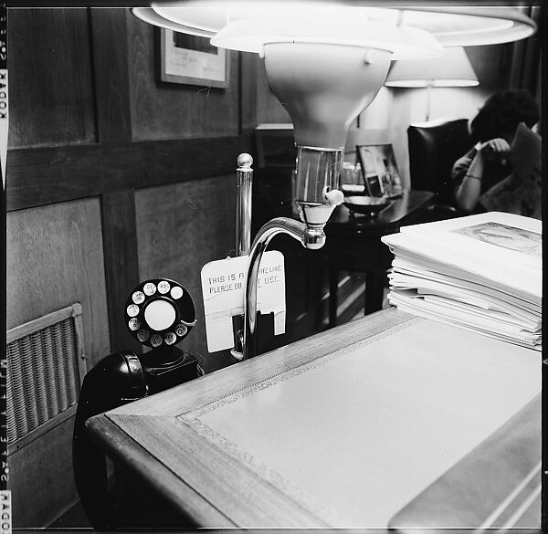 [489 Views and Studies of Brown Brothers Harriman & Company Bankers, Their Offices, and Employees at Work, and Related Views of Partners' Residences, Commissioned by Doubleday & Company for "Partners in Banking", Published 1968], Walker Evans (American, St. Louis, Missouri 1903–1975 New Haven, Connecticut), Film negative