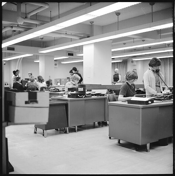 [489 Views and Studies of Brown Brothers Harriman & Company Bankers, Their Offices, and Employees at Work, and Related Views of Partners' Residences, Commissioned by Doubleday & Company for "Partners in Banking", Published 1968], Walker Evans (American, St. Louis, Missouri 1903–1975 New Haven, Connecticut), Film negative