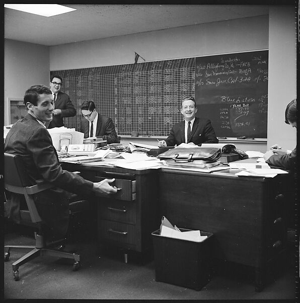 [489 Views and Studies of Brown Brothers Harriman & Company Bankers, Their Offices, and Employees at Work, and Related Views of Partners' Residences, Commissioned by Doubleday & Company for "Partners in Banking", Published 1968], Walker Evans (American, St. Louis, Missouri 1903–1975 New Haven, Connecticut), Film negative