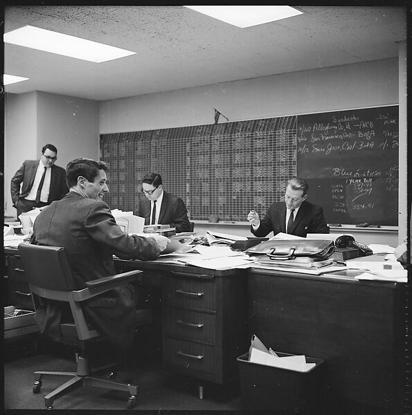 [489 Views and Studies of Brown Brothers Harriman & Company Bankers, Their Offices, and Employees at Work, and Related Views of Partners' Residences, Commissioned by Doubleday & Company for "Partners in Banking", Published 1968], Walker Evans (American, St. Louis, Missouri 1903–1975 New Haven, Connecticut), Film negative