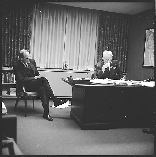 [489 Views and Studies of Brown Brothers Harriman & Company Bankers, Their Offices, and Employees at Work, and Related Views of Partners' Residences, Commissioned by Doubleday & Company for "Partners in Banking", Published 1968], Walker Evans (American, St. Louis, Missouri 1903–1975 New Haven, Connecticut), Film negative