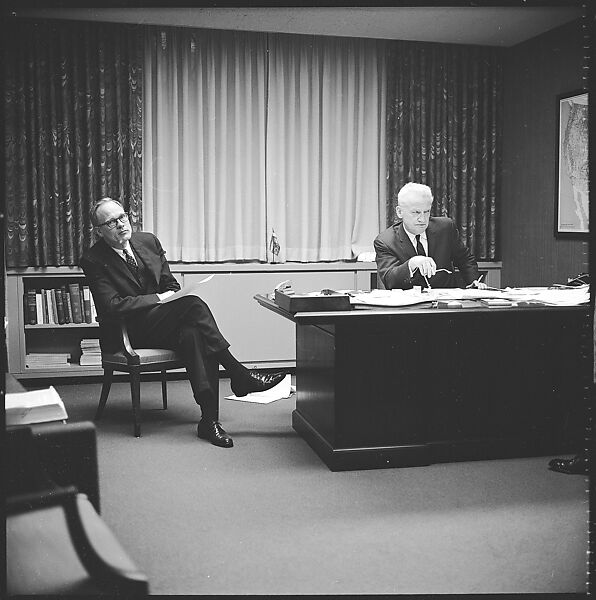 [489 Views and Studies of Brown Brothers Harriman & Company Bankers, Their Offices, and Employees at Work, and Related Views of Partners' Residences, Commissioned by Doubleday & Company for "Partners in Banking", Published 1968], Walker Evans (American, St. Louis, Missouri 1903–1975 New Haven, Connecticut), Film negative