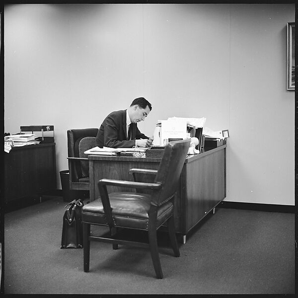 [489 Views and Studies of Brown Brothers Harriman & Company Bankers, Their Offices, and Employees at Work, and Related Views of Partners' Residences, Commissioned by Doubleday & Company for "Partners in Banking", Published 1968], Walker Evans (American, St. Louis, Missouri 1903–1975 New Haven, Connecticut), Film negative