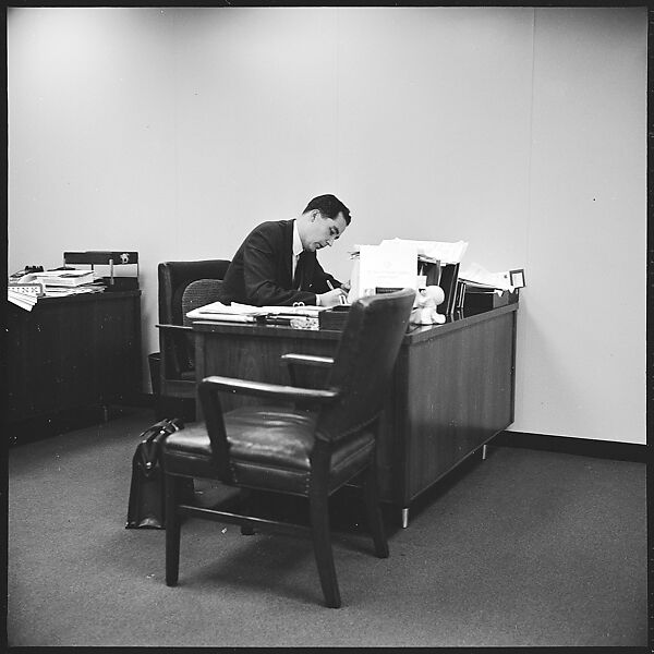 [489 Views and Studies of Brown Brothers Harriman & Company Bankers, Their Offices, and Employees at Work, and Related Views of Partners' Residences, Commissioned by Doubleday & Company for "Partners in Banking", Published 1968], Walker Evans (American, St. Louis, Missouri 1903–1975 New Haven, Connecticut), Film negative