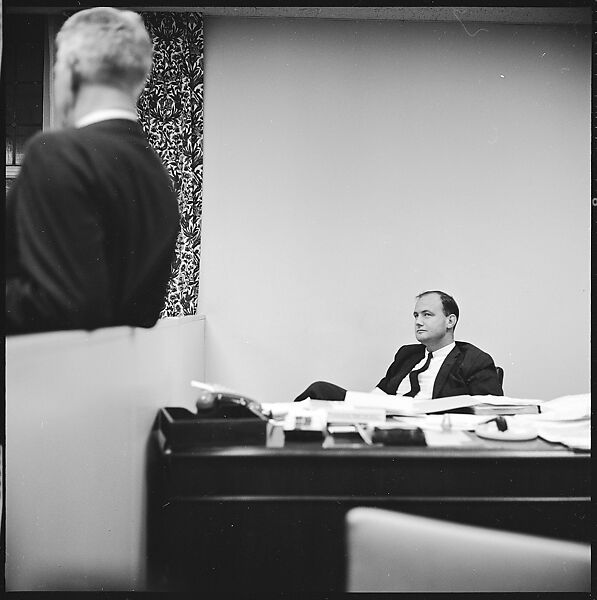 [489 Views and Studies of Brown Brothers Harriman & Company Bankers, Their Offices, and Employees at Work, and Related Views of Partners' Residences, Commissioned by Doubleday & Company for "Partners in Banking", Published 1968], Walker Evans (American, St. Louis, Missouri 1903–1975 New Haven, Connecticut), Film negative