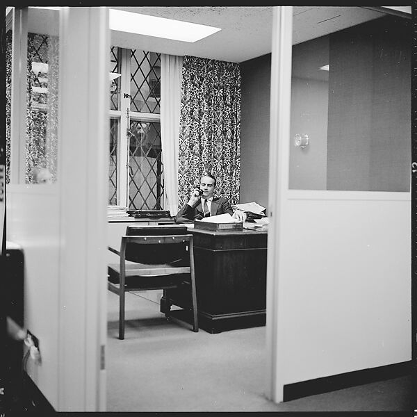 [489 Views and Studies of Brown Brothers Harriman & Company Bankers, Their Offices, and Employees at Work, and Related Views of Partners' Residences, Commissioned by Doubleday & Company for "Partners in Banking", Published 1968], Walker Evans (American, St. Louis, Missouri 1903–1975 New Haven, Connecticut), Film negative