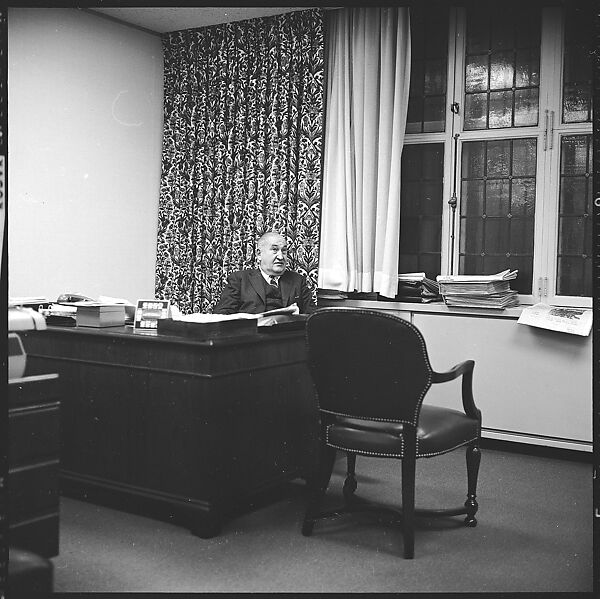 [489 Views and Studies of Brown Brothers Harriman & Company Bankers, Their Offices, and Employees at Work, and Related Views of Partners' Residences, Commissioned by Doubleday & Company for "Partners in Banking", Published 1968], Walker Evans (American, St. Louis, Missouri 1903–1975 New Haven, Connecticut), Film negative