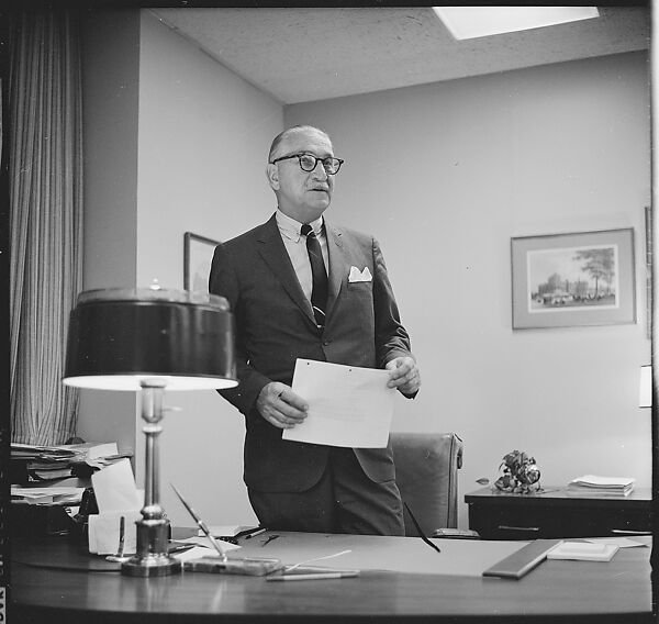 [489 Views and Studies of Brown Brothers Harriman & Company Bankers, Their Offices, and Employees at Work, and Related Views of Partners' Residences, Commissioned by Doubleday & Company for "Partners in Banking", Published 1968], Walker Evans (American, St. Louis, Missouri 1903–1975 New Haven, Connecticut), Film negative