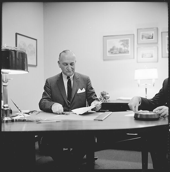 [489 Views and Studies of Brown Brothers Harriman & Company Bankers, Their Offices, and Employees at Work, and Related Views of Partners' Residences, Commissioned by Doubleday & Company for "Partners in Banking", Published 1968], Walker Evans (American, St. Louis, Missouri 1903–1975 New Haven, Connecticut), Film negative