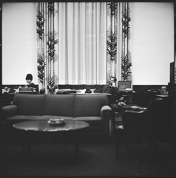 [489 Views and Studies of Brown Brothers Harriman & Company Bankers, Their Offices, and Employees at Work, and Related Views of Partners' Residences, Commissioned by Doubleday & Company for "Partners in Banking", Published 1968], Walker Evans (American, St. Louis, Missouri 1903–1975 New Haven, Connecticut), Film negative