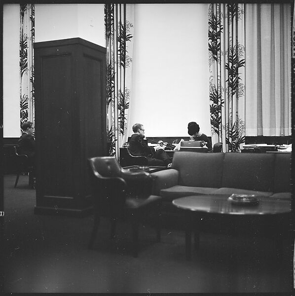 [489 Views and Studies of Brown Brothers Harriman & Company Bankers, Their Offices, and Employees at Work, and Related Views of Partners' Residences, Commissioned by Doubleday & Company for "Partners in Banking", Published 1968], Walker Evans (American, St. Louis, Missouri 1903–1975 New Haven, Connecticut), Film negative