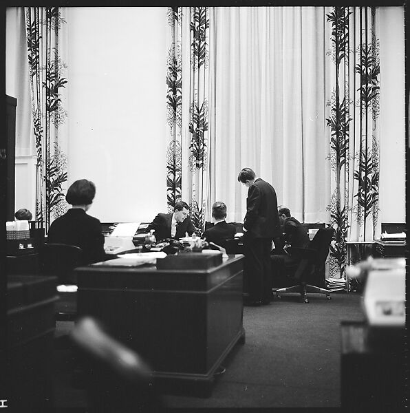 [489 Views and Studies of Brown Brothers Harriman & Company Bankers, Their Offices, and Employees at Work, and Related Views of Partners' Residences, Commissioned by Doubleday & Company for "Partners in Banking", Published 1968], Walker Evans (American, St. Louis, Missouri 1903–1975 New Haven, Connecticut), Film negative