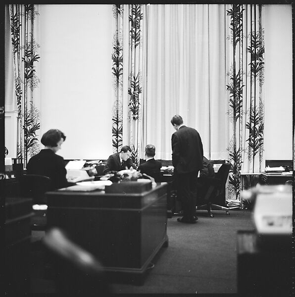 [489 Views and Studies of Brown Brothers Harriman & Company Bankers, Their Offices, and Employees at Work, and Related Views of Partners' Residences, Commissioned by Doubleday & Company for "Partners in Banking", Published 1968], Walker Evans (American, St. Louis, Missouri 1903–1975 New Haven, Connecticut), Film negative