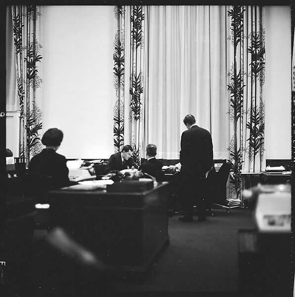 [489 Views and Studies of Brown Brothers Harriman & Company Bankers, Their Offices, and Employees at Work, and Related Views of Partners' Residences, Commissioned by Doubleday & Company for "Partners in Banking", Published 1968], Walker Evans (American, St. Louis, Missouri 1903–1975 New Haven, Connecticut), Film negative