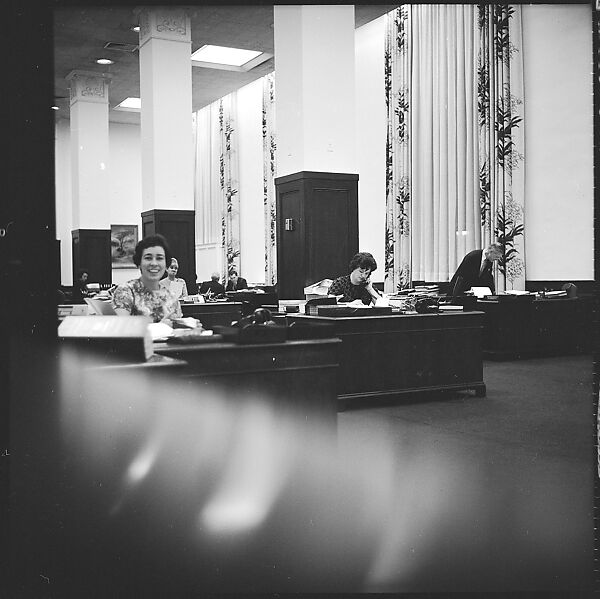 [489 Views and Studies of Brown Brothers Harriman & Company Bankers, Their Offices, and Employees at Work, and Related Views of Partners' Residences, Commissioned by Doubleday & Company for "Partners in Banking", Published 1968], Walker Evans (American, St. Louis, Missouri 1903–1975 New Haven, Connecticut), Film negative