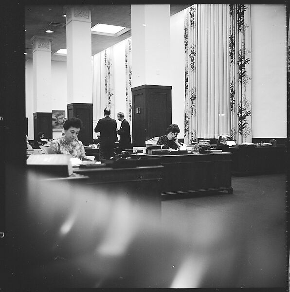 [489 Views and Studies of Brown Brothers Harriman & Company Bankers, Their Offices, and Employees at Work, and Related Views of Partners' Residences, Commissioned by Doubleday & Company for "Partners in Banking", Published 1968], Walker Evans (American, St. Louis, Missouri 1903–1975 New Haven, Connecticut), Film negative