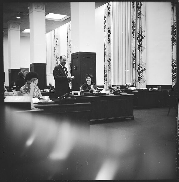 [489 Views and Studies of Brown Brothers Harriman & Company Bankers, Their Offices, and Employees at Work, and Related Views of Partners' Residences, Commissioned by Doubleday & Company for "Partners in Banking", Published 1968], Walker Evans (American, St. Louis, Missouri 1903–1975 New Haven, Connecticut), Film negative