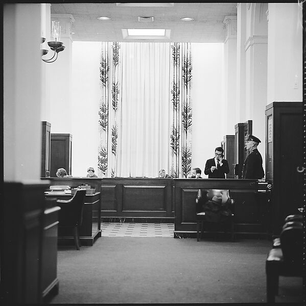 [489 Views and Studies of Brown Brothers Harriman & Company Bankers, Their Offices, and Employees at Work, and Related Views of Partners' Residences, Commissioned by Doubleday & Company for "Partners in Banking", Published 1968], Walker Evans (American, St. Louis, Missouri 1903–1975 New Haven, Connecticut), Film negative