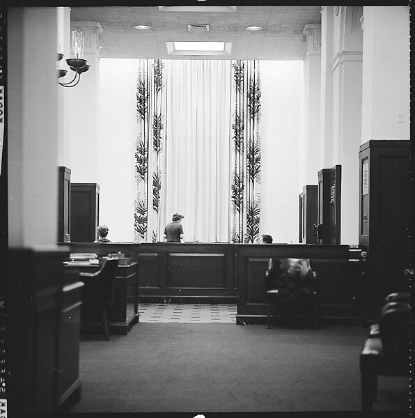 [489 Views and Studies of Brown Brothers Harriman & Company Bankers, Their Offices, and Employees at Work, and Related Views of Partners' Residences, Commissioned by Doubleday & Company for "Partners in Banking", Published 1968], Walker Evans (American, St. Louis, Missouri 1903–1975 New Haven, Connecticut), Film negative