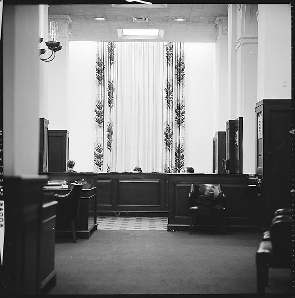 [489 Views and Studies of Brown Brothers Harriman & Company Bankers, Their Offices, and Employees at Work, and Related Views of Partners' Residences, Commissioned by Doubleday & Company for "Partners in Banking", Published 1968], Walker Evans (American, St. Louis, Missouri 1903–1975 New Haven, Connecticut), Film negative