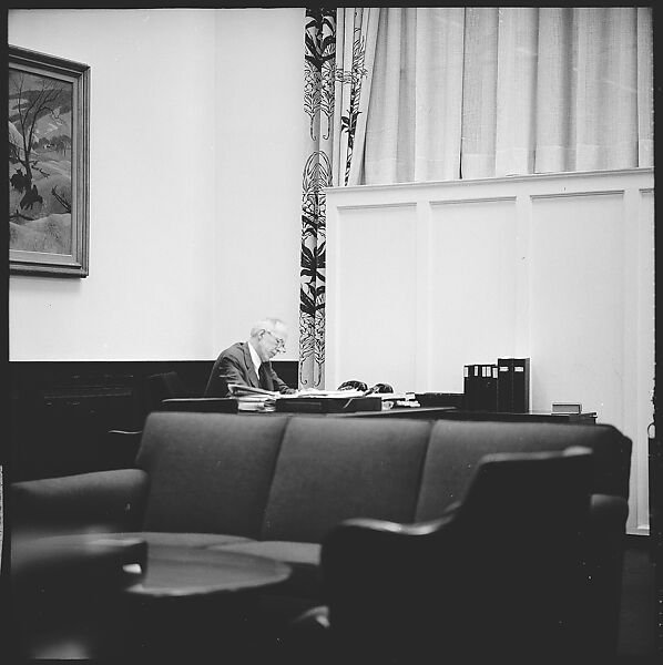 [489 Views and Studies of Brown Brothers Harriman & Company Bankers, Their Offices, and Employees at Work, and Related Views of Partners' Residences, Commissioned by Doubleday & Company for "Partners in Banking", Published 1968], Walker Evans (American, St. Louis, Missouri 1903–1975 New Haven, Connecticut), Film negative