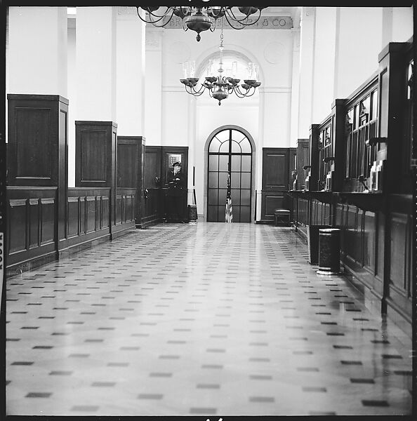 [489 Views and Studies of Brown Brothers Harriman & Company Bankers, Their Offices, and Employees at Work, and Related Views of Partners' Residences, Commissioned by Doubleday & Company for "Partners in Banking", Published 1968], Walker Evans (American, St. Louis, Missouri 1903–1975 New Haven, Connecticut), Film negative