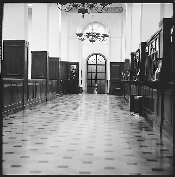[489 Views and Studies of Brown Brothers Harriman & Company Bankers, Their Offices, and Employees at Work, and Related Views of Partners' Residences, Commissioned by Doubleday & Company for "Partners in Banking", Published 1968], Walker Evans (American, St. Louis, Missouri 1903–1975 New Haven, Connecticut), Film negative