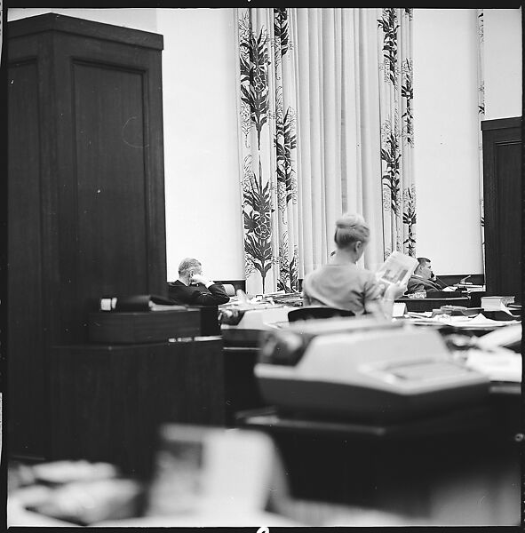 [489 Views and Studies of Brown Brothers Harriman & Company Bankers, Their Offices, and Employees at Work, and Related Views of Partners' Residences, Commissioned by Doubleday & Company for "Partners in Banking", Published 1968], Walker Evans (American, St. Louis, Missouri 1903–1975 New Haven, Connecticut), Film negative