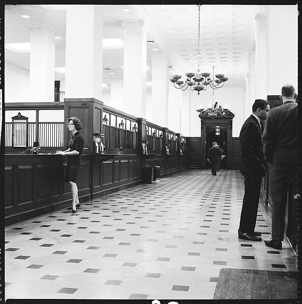 [489 Views and Studies of Brown Brothers Harriman & Company Bankers, Their Offices, and Employees at Work, and Related Views of Partners' Residences, Commissioned by Doubleday & Company for "Partners in Banking", Published 1968], Walker Evans (American, St. Louis, Missouri 1903–1975 New Haven, Connecticut), Film negative