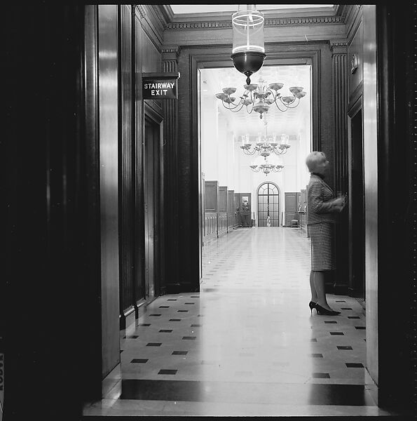 [489 Views and Studies of Brown Brothers Harriman & Company Bankers, Their Offices, and Employees at Work, and Related Views of Partners' Residences, Commissioned by Doubleday & Company for "Partners in Banking", Published 1968], Walker Evans (American, St. Louis, Missouri 1903–1975 New Haven, Connecticut), Film negative