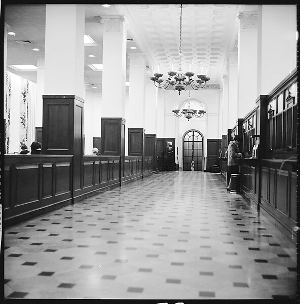 [489 Views and Studies of Brown Brothers Harriman & Company Bankers, Their Offices, and Employees at Work, and Related Views of Partners' Residences, Commissioned by Doubleday & Company for "Partners in Banking", Published 1968], Walker Evans (American, St. Louis, Missouri 1903–1975 New Haven, Connecticut), Film negative