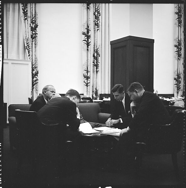 [489 Views and Studies of Brown Brothers Harriman & Company Bankers, Their Offices, and Employees at Work, and Related Views of Partners' Residences, Commissioned by Doubleday & Company for "Partners in Banking", Published 1968], Walker Evans (American, St. Louis, Missouri 1903–1975 New Haven, Connecticut), Film negative