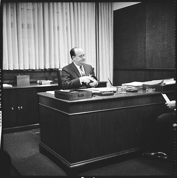 [489 Views and Studies of Brown Brothers Harriman & Company Bankers, Their Offices, and Employees at Work, and Related Views of Partners' Residences, Commissioned by Doubleday & Company for "Partners in Banking", Published 1968], Walker Evans (American, St. Louis, Missouri 1903–1975 New Haven, Connecticut), Film negative