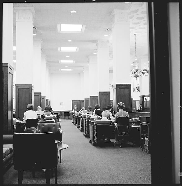 [489 Views and Studies of Brown Brothers Harriman & Company Bankers, Their Offices, and Employees at Work, and Related Views of Partners' Residences, Commissioned by Doubleday & Company for "Partners in Banking", Published 1968], Walker Evans (American, St. Louis, Missouri 1903–1975 New Haven, Connecticut), Film negative