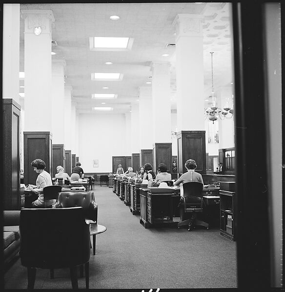 [489 Views and Studies of Brown Brothers Harriman & Company Bankers, Their Offices, and Employees at Work, and Related Views of Partners' Residences, Commissioned by Doubleday & Company for "Partners in Banking", Published 1968], Walker Evans (American, St. Louis, Missouri 1903–1975 New Haven, Connecticut), Film negative