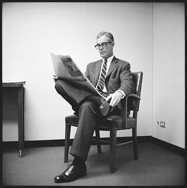 [489 Views and Studies of Brown Brothers Harriman & Company Bankers, Their Offices, and Employees at Work, and Related Views of Partners' Residences, Commissioned by Doubleday & Company for "Partners in Banking", Published 1968], Walker Evans (American, St. Louis, Missouri 1903–1975 New Haven, Connecticut), Film negative