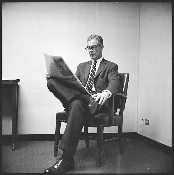 [489 Views and Studies of Brown Brothers Harriman & Company Bankers, Their Offices, and Employees at Work, and Related Views of Partners' Residences, Commissioned by Doubleday & Company for "Partners in Banking", Published 1968], Walker Evans (American, St. Louis, Missouri 1903–1975 New Haven, Connecticut), Film negative