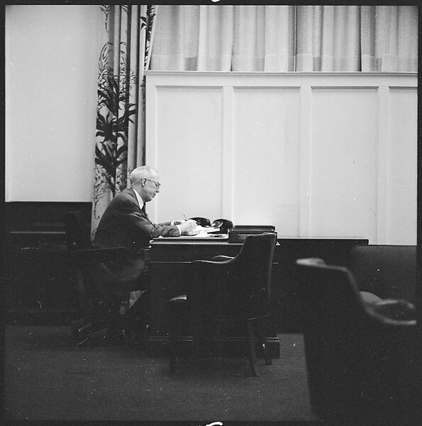 [489 Views and Studies of Brown Brothers Harriman & Company Bankers, Their Offices, and Employees at Work, and Related Views of Partners' Residences, Commissioned by Doubleday & Company for "Partners in Banking", Published 1968], Walker Evans (American, St. Louis, Missouri 1903–1975 New Haven, Connecticut), Film negative