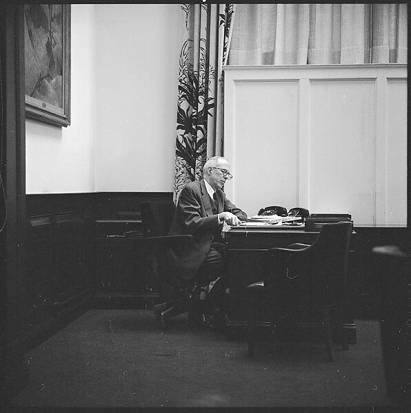 [489 Views and Studies of Brown Brothers Harriman & Company Bankers, Their Offices, and Employees at Work, and Related Views of Partners' Residences, Commissioned by Doubleday & Company for "Partners in Banking", Published 1968], Walker Evans (American, St. Louis, Missouri 1903–1975 New Haven, Connecticut), Film negative