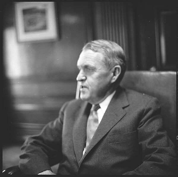 [48 Portraits of Unidentified Business Executive Seated in Office, Probably Commissioned by Fortune Magazine], Walker Evans (American, St. Louis, Missouri 1903–1975 New Haven, Connecticut), Film negative