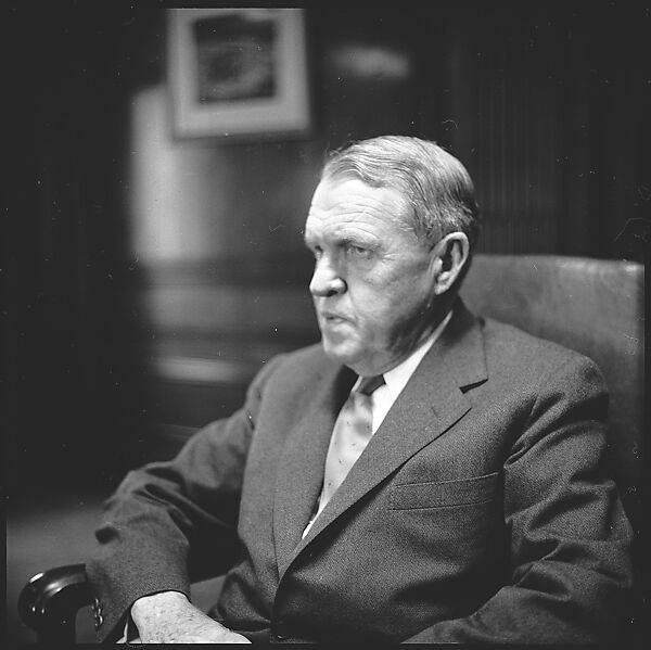 [48 Portraits of Unidentified Business Executive Seated in Office, Probably Commissioned by Fortune Magazine], Walker Evans (American, St. Louis, Missouri 1903–1975 New Haven, Connecticut), Film negative
