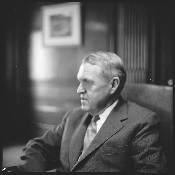 [48 Portraits of Unidentified Business Executive Seated in Office, Probably Commissioned by Fortune Magazine], Walker Evans (American, St. Louis, Missouri 1903–1975 New Haven, Connecticut), Film negative
