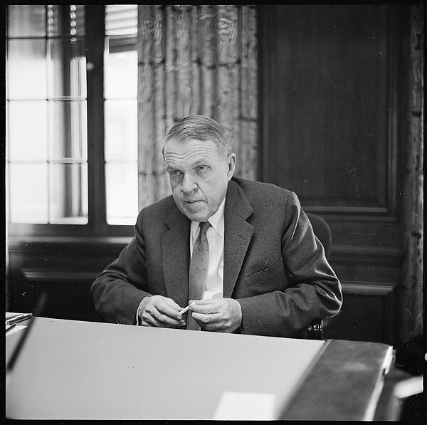 [48 Portraits of Unidentified Business Executive Seated in Office, Probably Commissioned by Fortune Magazine], Walker Evans (American, St. Louis, Missouri 1903–1975 New Haven, Connecticut), Film negative