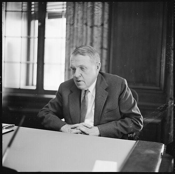 [48 Portraits of Unidentified Business Executive Seated in Office, Probably Commissioned by Fortune Magazine], Walker Evans (American, St. Louis, Missouri 1903–1975 New Haven, Connecticut), Film negative