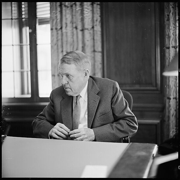 [48 Portraits of Unidentified Business Executive Seated in Office, Probably Commissioned by Fortune Magazine], Walker Evans (American, St. Louis, Missouri 1903–1975 New Haven, Connecticut), Film negative