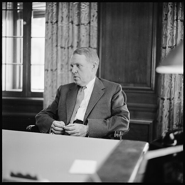 [48 Portraits of Unidentified Business Executive Seated in Office, Probably Commissioned by Fortune Magazine], Walker Evans (American, St. Louis, Missouri 1903–1975 New Haven, Connecticut), Film negative