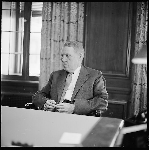 [48 Portraits of Unidentified Business Executive Seated in Office, Probably Commissioned by Fortune Magazine], Walker Evans (American, St. Louis, Missouri 1903–1975 New Haven, Connecticut), Film negative