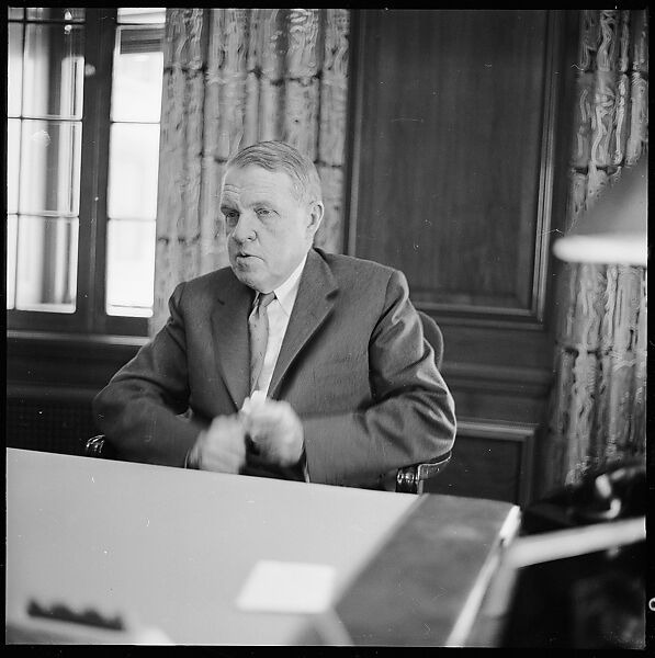 [48 Portraits of Unidentified Business Executive Seated in Office, Probably Commissioned by Fortune Magazine], Walker Evans (American, St. Louis, Missouri 1903–1975 New Haven, Connecticut), Film negative